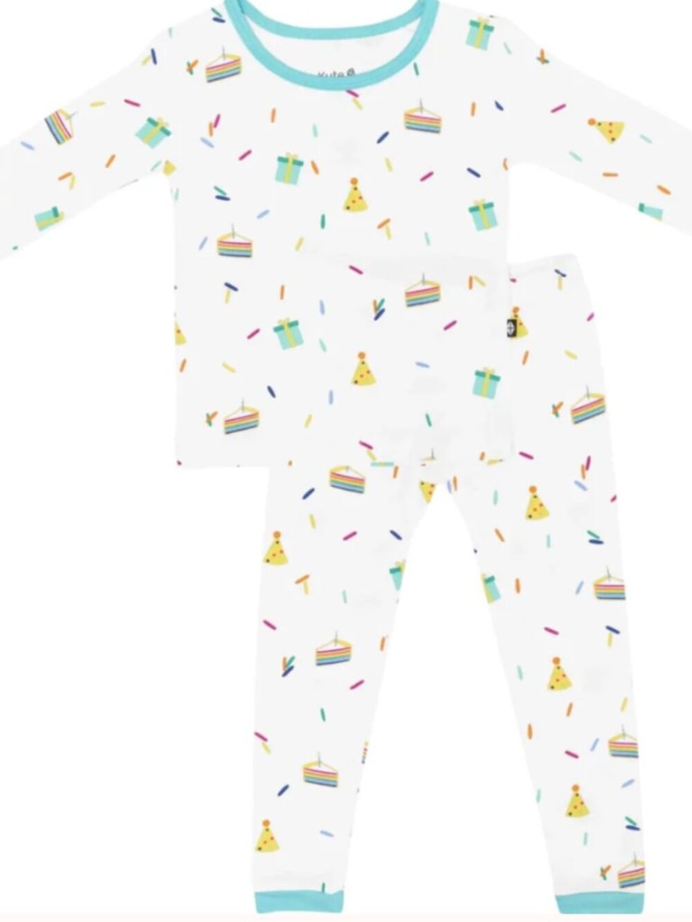 Kyte Baby Long Sleeve Pajamas Cloud Party 3T